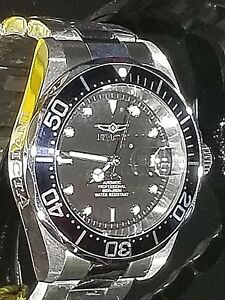 【送料無料】腕時計　メンズプロダイバーステンレススチールウォッチinvicta mens pro diver blk dl auto 3h ss 200m stainless steel watch
