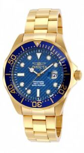 【送料無料】腕時計　メンズプロダイバーｋゴールドウォッチinvicta mens 14357 pro diver 18k gold ionplated watch｜hokushin 20,866円