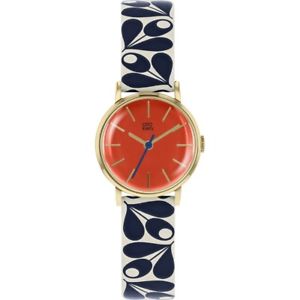 【送料無料】腕時計　レディースレザーストラップパトリシアウォッチorla kiely ladies patricia leather strap watch ok2204