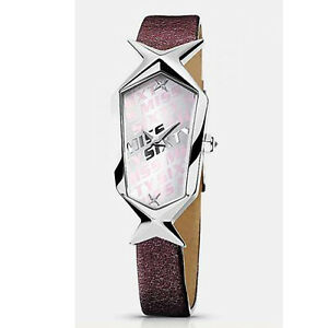 【送料無料】腕時計　ミスカサmiss sixty orologio donna cassa acciaio esagonale cinturino pelle scj003