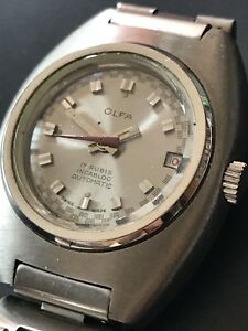 【送料無料】腕時計　ビンテージレディウォッチ＃olfa automatic incabloc 17j vintage lady watch, nos 2 20,286円