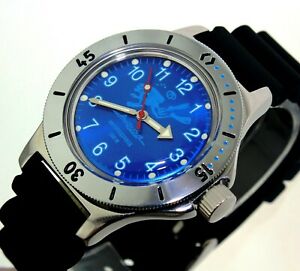 【送料無料】腕時計　ヴォストークダイバーウォッチvostok amphibia diver watch orologio russo 120656
