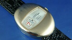 【送料無料】腕時計　ビンテージジャンプデジタルウォッチスイスvintage nos lasser by ravisa jump hour digital watch circa 1970s swiss serviced