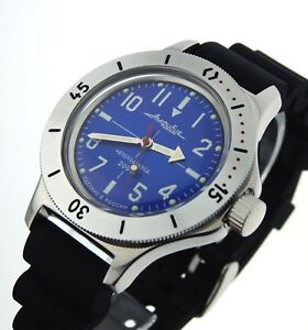 【送料無料】腕時計　ロシアヴォストークダイバーウォッチvostok amphibian automatic russian diver watch orologio russo 120648