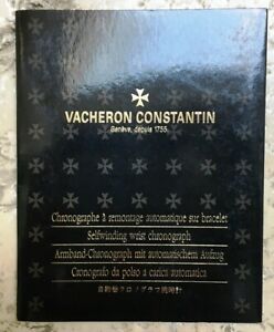 【送料無料】腕時計　ヴァシュロンコンスタンタンクロノグラフブックレットvacheron constantin selfwinding wrist chronograph booklet rare nos