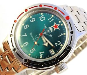 【送料無料】腕時計　ヴォストークダイバーウォッチvostok amphibia diver watch orologio russo 420307