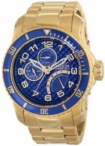 【送料無料】腕時計　メンズゴールドスチールブレスレットケースサファイアウォッチinvicta mens 488mm gold steel bracelet amp; case synthetic sapphire watch 15342