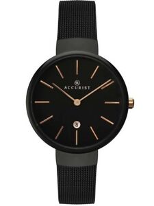 【送料無料】腕時計　レディースメッシュブレスレットaccurist ladies mesh bracelet watch 8091｜hokushin