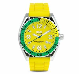 【送料無料】腕時計　ダイバーウォッチブラジルmuff diver watch brazilian