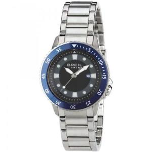 【送料無料】腕時計　ドナネロブルorologio donna breil tribe explore ew0318 bracciale acciaio nero blu 50mt