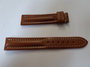 【送料無料】腕時計　ワイドブレスレットマロンウエストストライプbreitling bracelet en cuir couleur marron taille 18 et 16 a la boucle｜hokushin