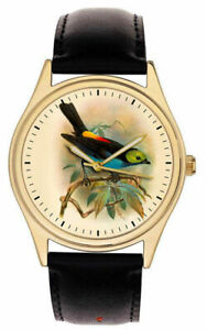 【送料無料】腕時計　ブレスレットドコレクションコールリストパラディサゾワゾーornithologie, montre de bracelet de collection, 40 mm, calliste paradisa oiseaux