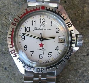 【送料無料】腕時計　メッカニコロorologio meccanico automatico russo bostok komandirskiye perfettamente funzionan