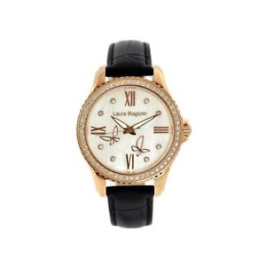 【送料無料】腕時計　ソロテンポオロローザネロファルファッレorologio solo tempo donna laura biagiotti 2981t2036lrgbw oro rosa nero farfalle 20,986円