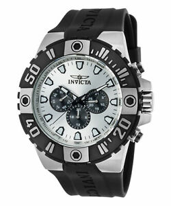 【送料無料】腕時計　メンズプロダイバークロノグラフウォッチポリウレタンinvicta mens pro diver 23969 polyurethane chronograph watch