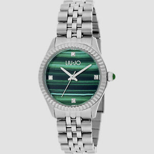 【送料無料】腕時計　リュジョヴェルデドナヌオーヴォリストliu jo mod tiny verde in acciaio da donna 30mm tlj1303 nuovo, list 109