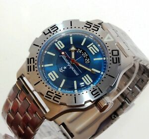 【送料無料】腕時計　ヴォストークロシアウォッチ9vostok komandirskie k35 russian military watch 24 hourse 350669｜hokushin