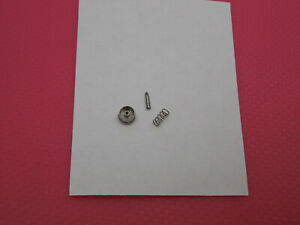 【送料無料】腕時計　スチールエルクロノグラフプッシャースプリングネジピンebel 1911 steel el primero chronograph pusher , spring , screw pin set｜hokushin