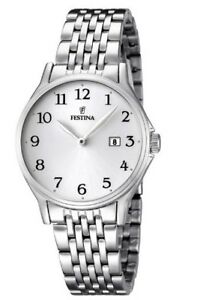 【送料無料】腕時計　シルバーレディステンレススチールorologio festina lady stainless steel f167481 silver｜hokushin 27,860円