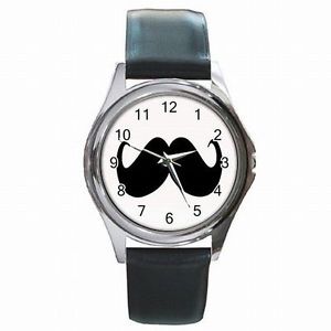 期間限定特価 楽天市場 送料無料 腕時計 ヒゲクラブヒゲパーティデザインレザーmustache Club Moustache Party Design Leather Watch Hokushin 注目ブランド Erieshoresag Org