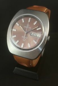 【送料無料】腕時計　ビンテージクオーツ rare montre ancienne certina early quartz vintage watch｜hokushin