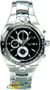 【送料無料】腕時計　×パルサークロノグラフブレスレットpf3805x1 pulsar brand gents alarm chrono men gift watch 100m date bracelet