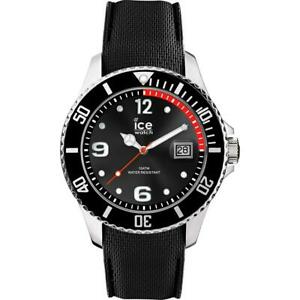 【送料無料】腕時計　シリコンブルネロサブメートルウォッチorologio uomo ice watch steel ic015773 large 44mm silicone blu nero sub 100mt