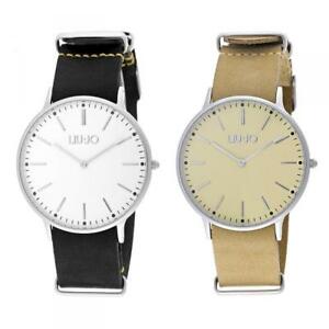 【送料無料】腕時計　ラグジュアリーリュジョベラペレネロビアンコクラシコベージュorologio uomo liu jo luxury navy vera pelle nero beige bianco classico｜hokushin 23,026円