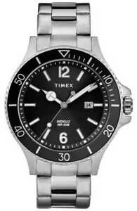 【送料無料】腕時計　メンズステンレススチールブレスレットウォッチtimex mens harborside stainless steel bracelet tw2r64600 watch