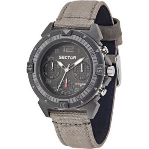 【送料無料】腕時計　セクターorologio uomo sector expander 90 policarbonato pelle grigio multifunzione 40mm｜hokushin