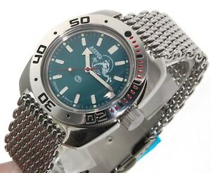 【送料無料】腕時計　ヴォストークダイバーウォッチサブvostok amphibia diver watch 200m sub 710059