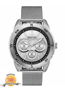 【送料無料】腕時計　ケネスメンズステンレススチールメッシュブレスレットウォッチkenneth cole reaction mens stainless steel mesh bracelet watch 10030937 5300｜hokushin