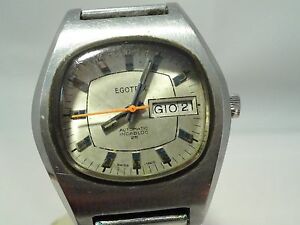 【送料無料】腕時計　ビンテージorologio daydate carica automatica egotrix anni 50 vintage acciaio