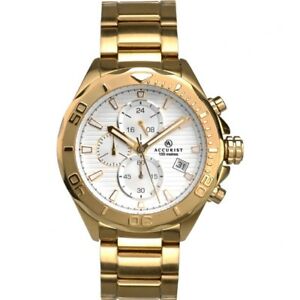 【送料無料】腕時計 クロノグラフウォッチaccurist gents chronograph watch  7181