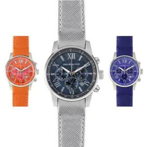 【送料無料】腕時計　ロッコバロッコスポーツクロノペレサブドーナorologio roccobarocco sport chrono pelle cordura colorato sub 50mt uomo donna