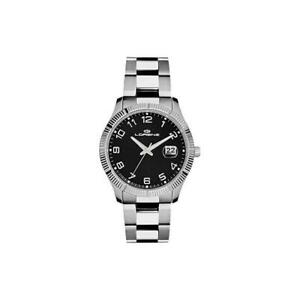 【送料無料】腕時計 サブメートルorologio uomo lorenz ginevra 026978bb bracciale acciaio nero sub 50mt