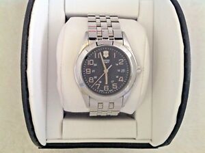 【送料無料】腕時計　スイスアーミーアライアンスクリスタルボックスサファイアウォッチvictorinox swiss army alliance 241046 men watch date saphire crystal wr100m box｜hokushin