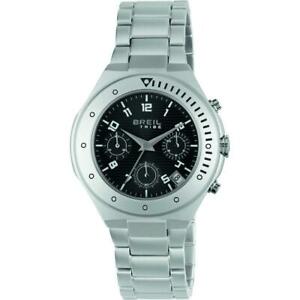 【送料無料】腕時計 ネオクロノサブメートルorologio uomo breil tribe neo ew0439 chrono bracciale alluminio nero sub 50mt|hokushin