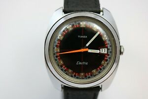 【貨物輸送無料】ウオッチ ビンテージボックスペーパーvintage timex electric watch, with box amp; papers
