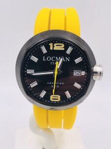 【貨物輸送無料】ウオッチ ミリシモヌオーヴォorologio locman 422pvdkgy490 acciaio pvd  3 bracciali 46粍 scontatissimo nuovo