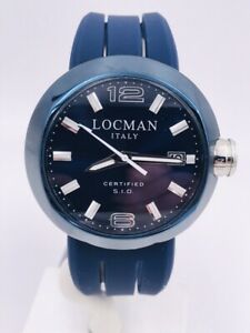 【貨物輸送無料】ウオッチ ミリシモヌオーヴォorologio locman 422pvdbb490 acciaio pvd  3 bracciali 46粍 scontatissimo nuovo