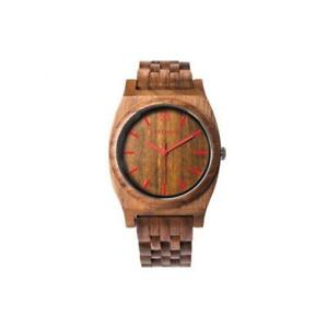 【貨物輸送無料】ウオッチ オロロジオアルソロテンポマールorologio ab aeterno horizon journeyred al quarzo analogico solo tempo legno marr