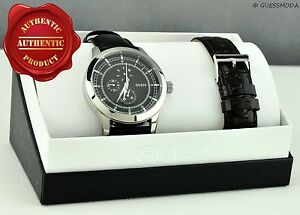 【送料無料】腕時計　ステンレススチールクオーツスイスフランneu uhr guess 2in1 quarz herren edelstahl u0293g1 chf