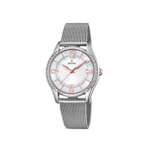 【貨物輸送無料】ウオッチ アルソロテンポorologio festina donna f204201 al quarzo analogico solo tempo acciaio acciaio