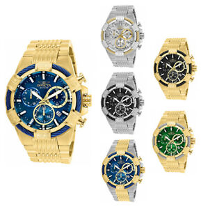 【貨物輸送無料】ウオッチ メンズスイスクオーツクロノグラフウォッチステンレススチールボルトinvicta mens bolt swiss quartz chronograph 100m stainless steel watch