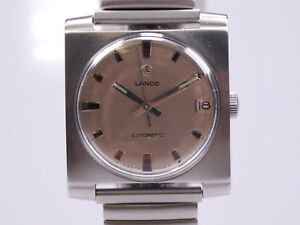 【貨物輸送無料】ウオッチ lanco automatic