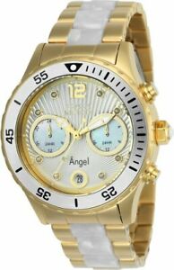【貨物輸送無料】ウオッチ カジュアルクオーツステンレススチールinvicta womens angel quartz stainless steel casual watch 24702