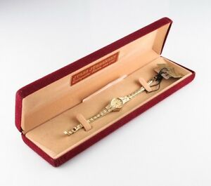 【貨物輸送無料】ウオッチ ジュールアナログクォーツオリジナルボックスペーパーjules jurgensen gold plated analog quartz watch p4687 w original box amp; papers