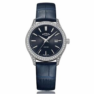【貨物輸送無料】ウオッチ 円形交差点オックスフォードrotary ls0509205 womens oxford wristwatch