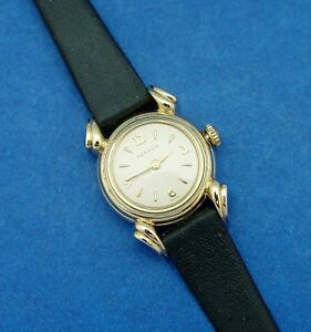 【貨物輸送無料】ウオッチ レディススポーティゴシック*serviced* ladies benrus 60s  sporty **rare** awesome gothic curved  lugs